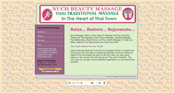 Desktop Screenshot of nuchmassage.com